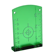 Нет заусенцев удобный Магнитный лазер целевой платы или пластины для красных лазерных линий или зеленых лазерных линий