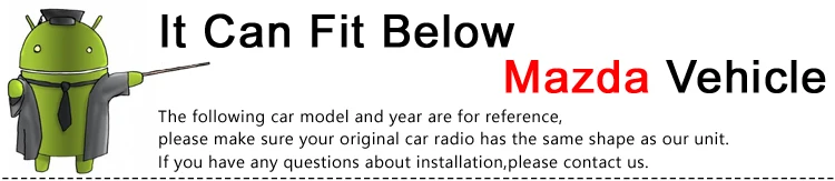 Discount Idoing 2Din Android7.1 For Mazda3 Steering-Wheel Car DVD Multimedia Video Player Fast Boot 4Core 2G+16g GPS Navigation bluetooth 4