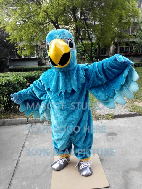 Blue Eagle Mascot Costume