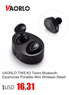 Беспроводные наушники VAORLO TWS с шумоподавлением HiFi V5.0, Bluetooth наушники, гарнитура, стерео мини наушники, зарядное устройство, Дополнительный внешний аккумулятор