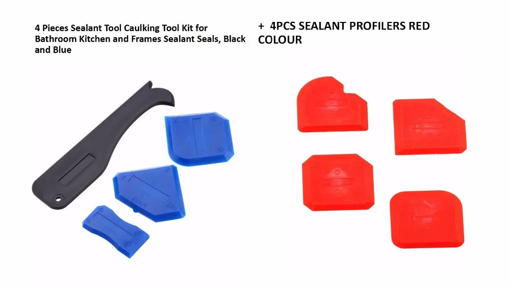 5 комплектов в упаковке Чекан набор Силиконовые герметики Скребки Затирка Отделка Инструмент Силиконовые Средства удаления герметик для