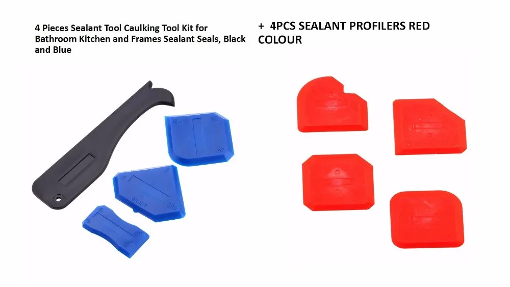 Caulking Tool Set Silicone Sealant Ser Grout Finishing Caulking Tool Set Silicone Sealant