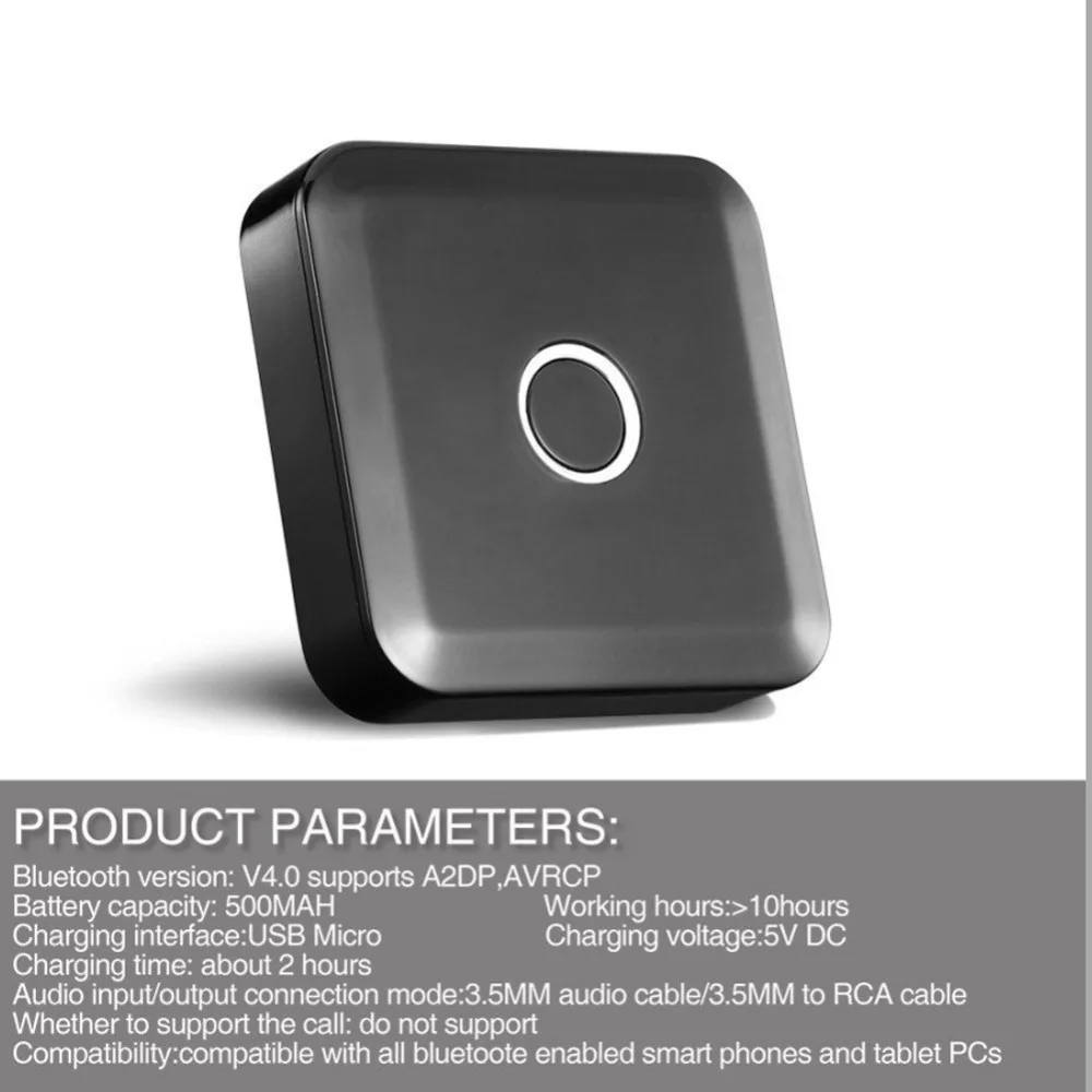Wireless Car 4 0 Bluetooth Receiver Adapter 3 5mm To RCA AUX Audio Music Adapter For Car Speaker MP3 Phone Headphone