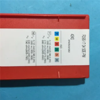 

10PCS CARBIDE INSERT R390-170450E-PM 4240