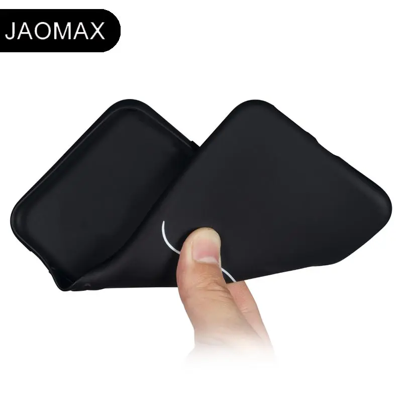 Jaomax Мягкая силиконовая задняя крышка письмо Цитата конфеты цветной чехол для