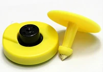 134,2 кГц ISO11784 ISO11785 RFID бирка для уха для животных Крупный рогатый скот свиньи управления