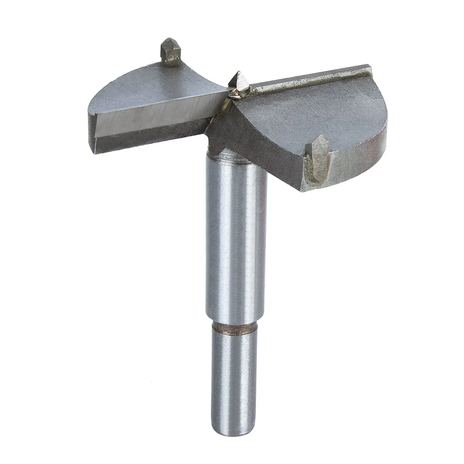 Forstner Drill Bit Sets 5pcs High Speed Steel Carbon Woodworking Hole Saw Set with 3/8 inch Shank 1-2/5