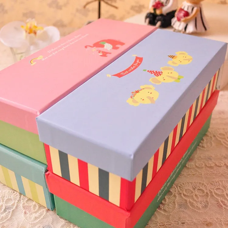 3 шт./лот, модные креативные милые подарочные коробки, подарочные коробки, трусики, носки в коробке, мультяшный подарок на свадьбу, день рождения