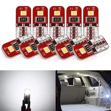 10x T10 Led W5W 자동차 인테리어 LED 전구 Canbus Mazda 3 6 CX-5 323 5 CX5 2 626 스포일러 MX5 CX 5 GH CX-7 GG CX3 CX7 MPV RX8(China)