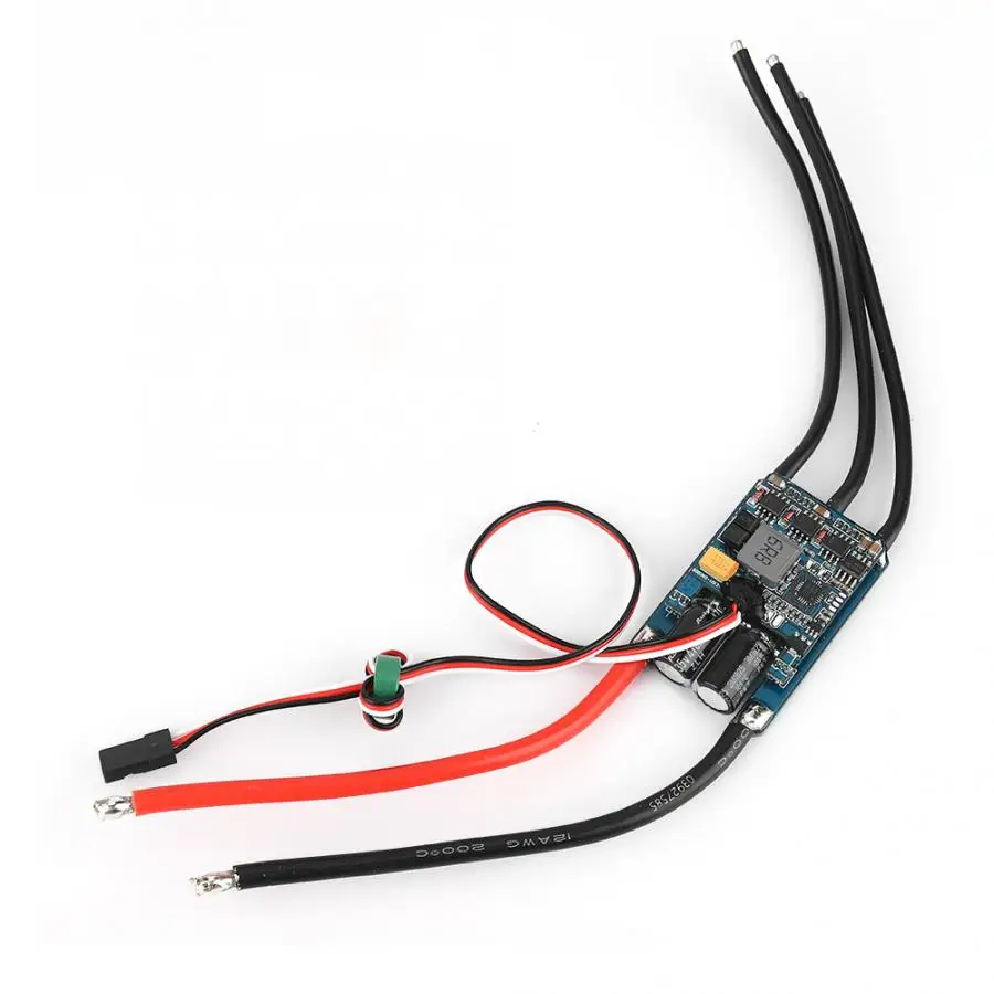

PMW Signal Seal Cabin ESC 90A Brushless ESC Electronic Speed Controller for Remote Control RC Racing Boat Ship Spare Parts Parts