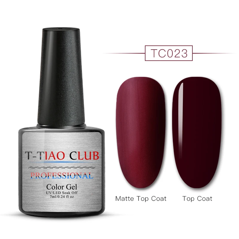 S04974 T-TIAO CLUB, матовый гель для ногтей телесного цвета, гибридный лак для ногтей, полуперманентный УФ-гель, основа для ногтей - Цвет: S04974