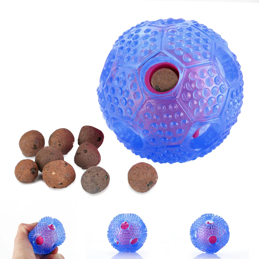 Interesting Cute Pets Dog Squeaky Toys Ball Feeding Food Toy Lovely