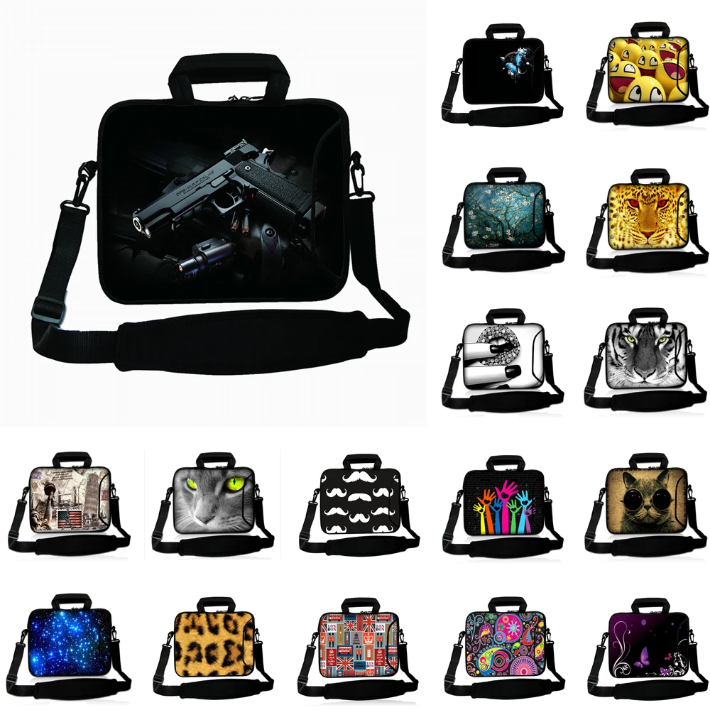 

Capa Para Notebook Messenger Briefcae Hot Boys Girls 10 -17 inch Laptop Carry Bag Case School Notebook Handle Bolsas