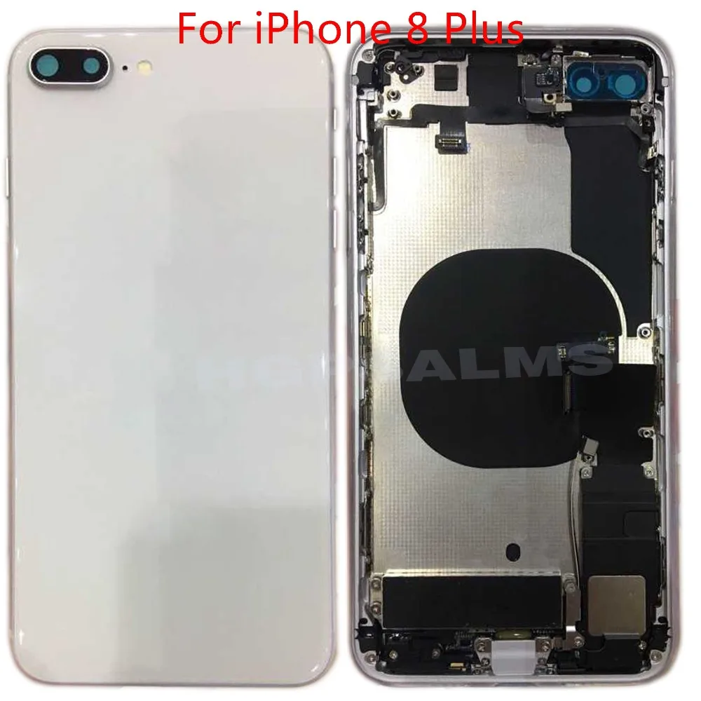 Новый Полный Корпус для iPhone 8 Plus Ближний рамка Шасси Вернуться Батарея дверь