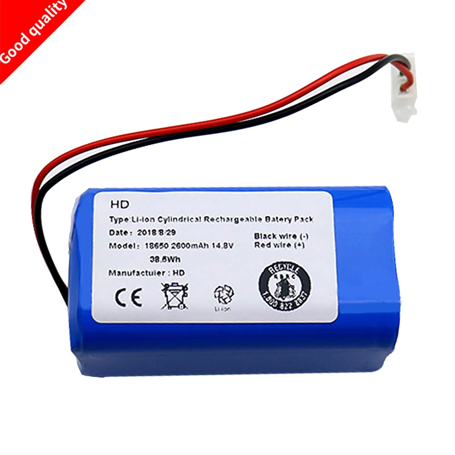 Goedkoop Oplaadbare voor ILIFE ecovacs Batterij 14.8 v 2800 mah robotic stofzuiger accessoires onderdelen voor Chuwi ilife A4 A4s A6
