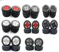 WPL C14 C24 1/16 Military Truck RC Car spare parts upgrade the modified wheel frame + tire