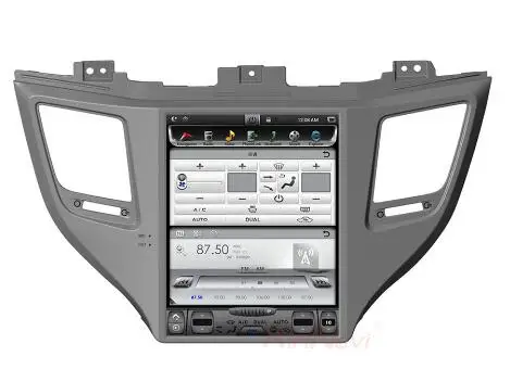 Perfect 10.4" tesla style vertical screen android 6.0 Quad core Car GPS radio Navigation for hyundai Ix35 Tucson 2016 3
