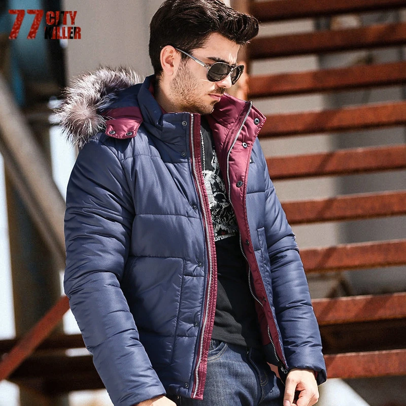 77 Ciudad Asesino de Espesor Hombres Abrigo de 2017 Nueva Ropa de Algodón A Prueba de Viento Chaquetas Bomber Piloto Masculina Outcoat P0319|men parka|warm winterparka - AliExpress