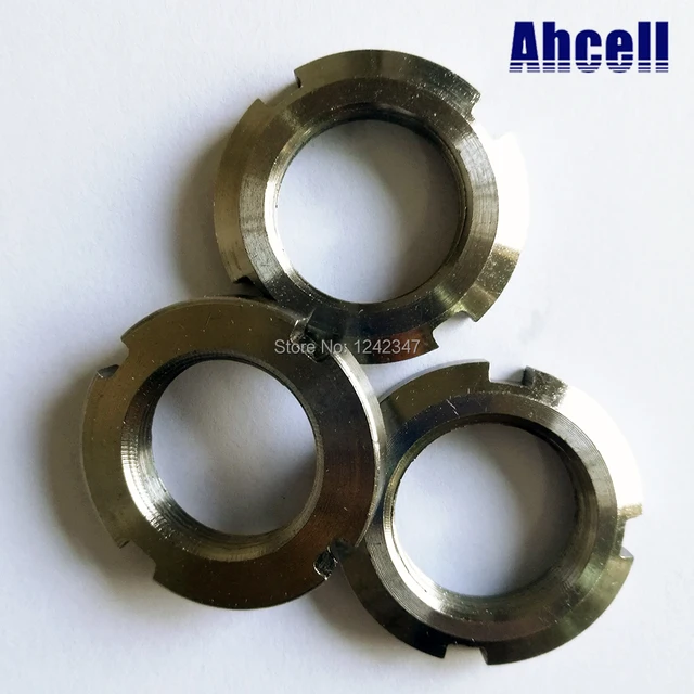 AN KM16 KM17 KM18 KM19 KM20 ISO2982 standard sizes DIN 981 shaft keyway steel Metric Lock Nutin