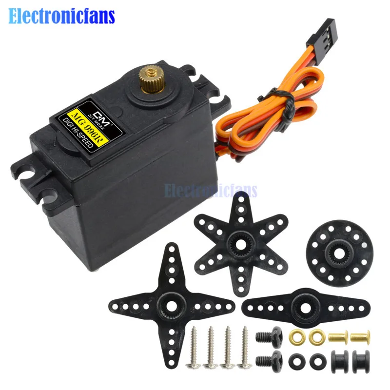 MG996R Metal Gears Digital RC Servo Motor High Torque Helicopter Boat Car Torque RC CAR 1/8 MG996 MG 996R