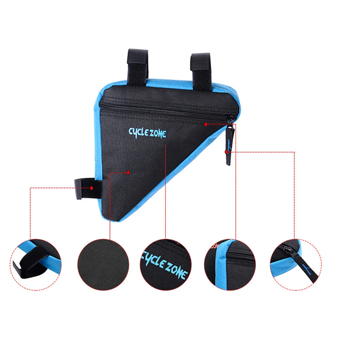 mountain bike triangle bag