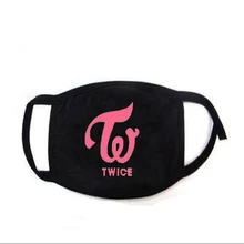 Дважды логотип MOMO Kpop модная Корейская маска Прямая поставка