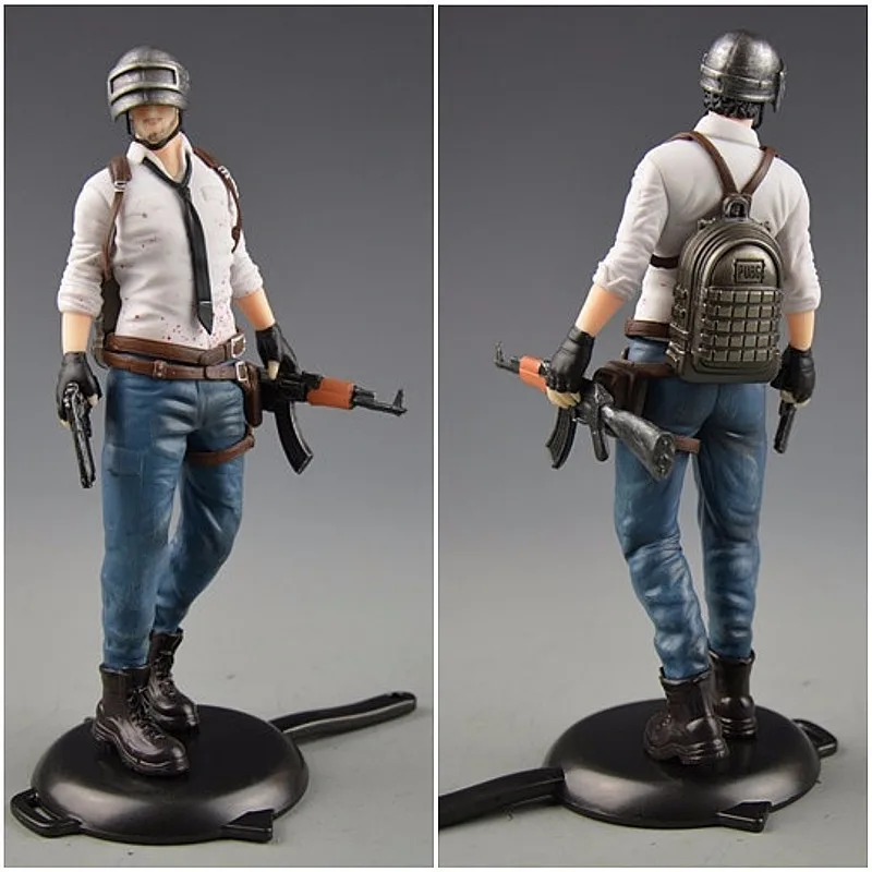  PUBG Playerunknown's Battlegrounds Around 6 inch doll Male role spot to eat chicken tonight plastic