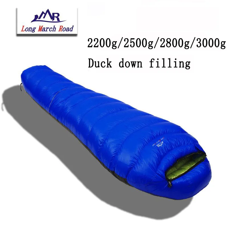 LMR Сверхлегкий 2200 г/2500 г/2800 г/3000 г белая утка вниз заполнения может быть соединены спальный мешок