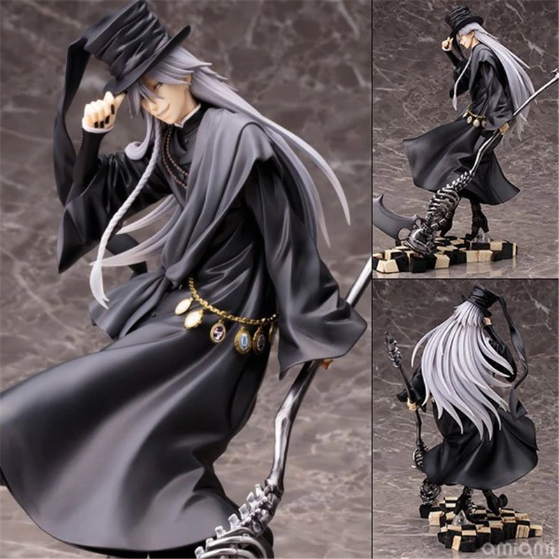 

Anime Figure Black Butler Under Taker Book of Circus PVC Action Figure Collection Model Kids Toys Dolll 21cm