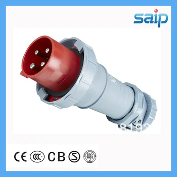 

400V/125A Large Current Economic Industrial Plug and Socket 4P 6H