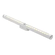 PIR датчик движения 20 светодиодный светильник для шкафа, настенный светильник, светодиодный светильник с жесткой полоской, кухонный шкаф, аварийный ночник
