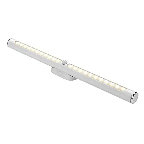 

PIR Motion Sensor 20 LED Under Cabinet Light Closet Wall lamp led Rigid Strip Bar Light Kitchen Wardrobe Emergency Night Light