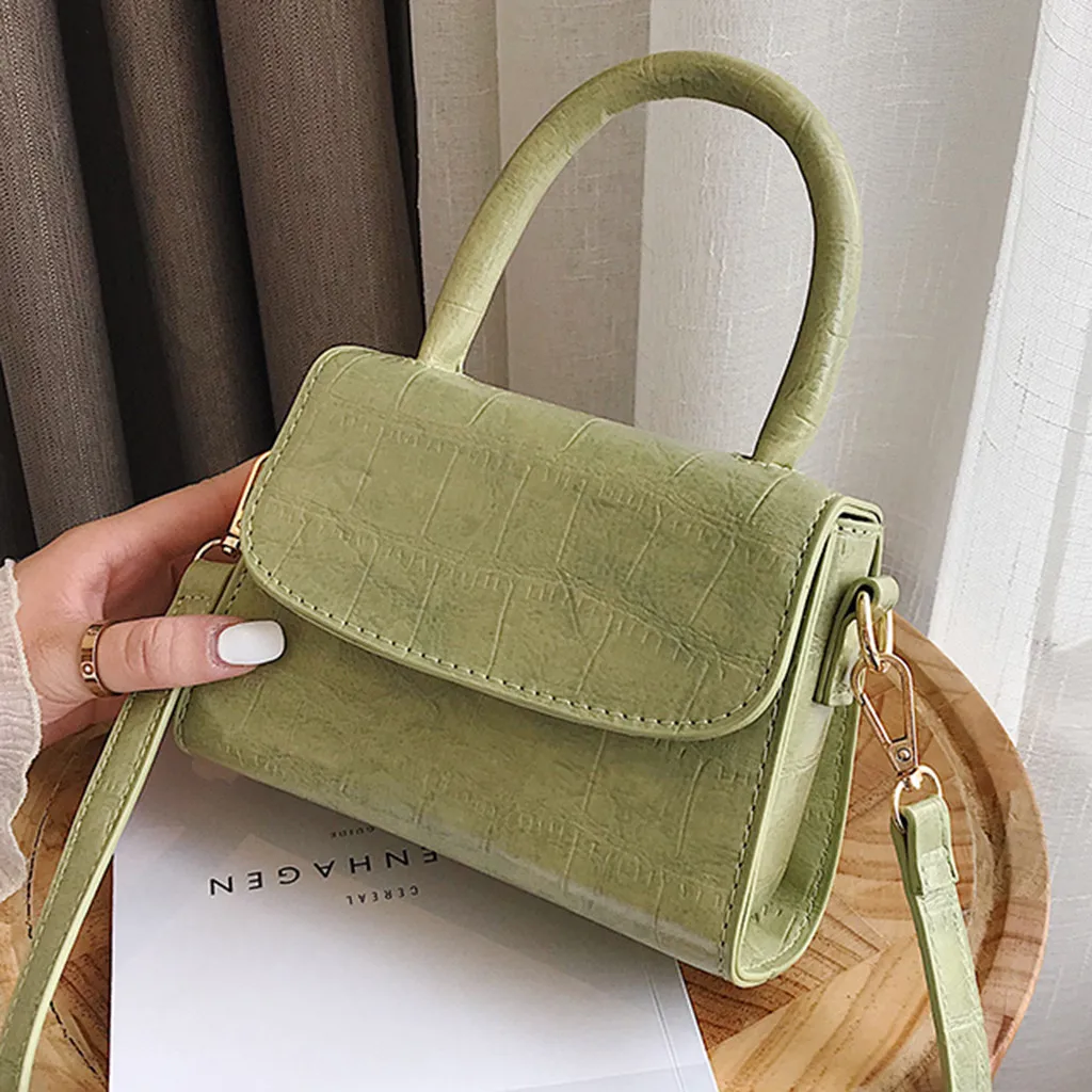 

Crocodile Pattern Crossbody Bags For Women 2019 Small Handbag small bag PU Leather Hand Bag Ladies Designer Evening Bag#H20