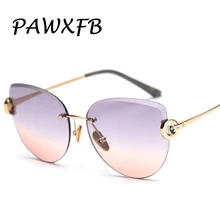 PAWXFB 2019 New Gradient Cat eye Sunglasses Women Fashion High quality Sunglasses UV400 PAWXFB 2019 New Gradient Cat eye Sunglasses Women Fashion High quality Sunglasses UV400