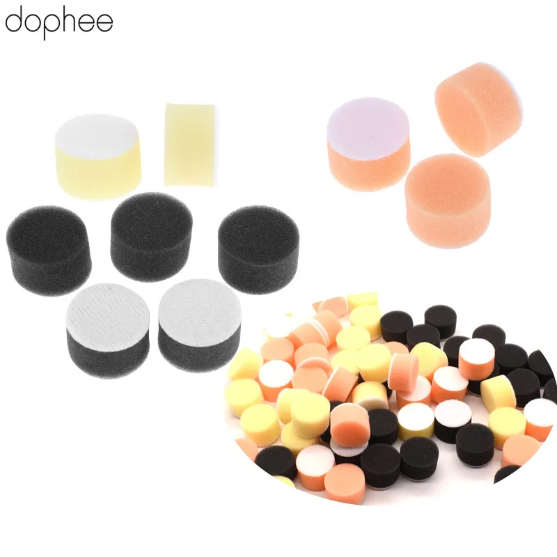 

20PCS Flat Polishing Puff Pad Plate Sponge Polisher Sander Power Tool Buff Polishing Pad Kit For Car Polishing Multipurpose Pad