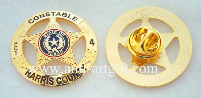 

Custom Wholesale 12.7--50.8mm Awareness Five Star Ribbon Masonic Lapel pin Mason Freemason Souvenir Emblem Gift