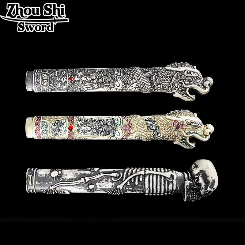 The Katana Tsuka Katana Resin handle Dragon handle Samurai knife accessories