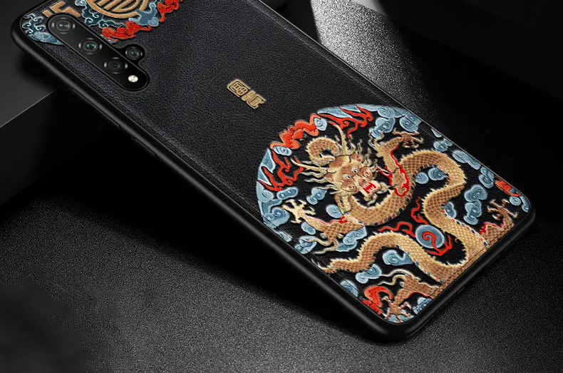 Для huawei nova 5/pro Чехол против отпечатков пальцев ударопрочный тисненная полиуретановая кожа ультратонкий чехол для huawei nova 4 Funda