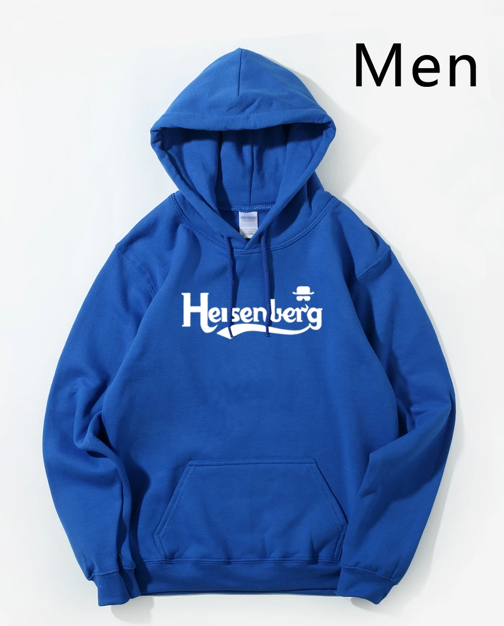 Breaking Bad, Heisenberg, худи, толстовка, мужская,, новинка, зима, осень, толстовка, хлопок, с принтом, повседневная, мужская, брендовая одежда - Цвет: Blue