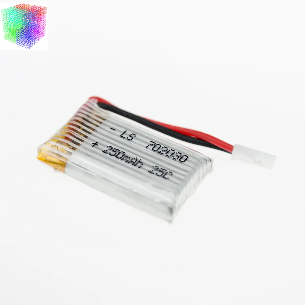 4 шт. 3 7 V 250mAh LiPo батарея и зарядное устройство для Hubsan H107 H107C H107L H107D Syma X11C JD385 H108C U816