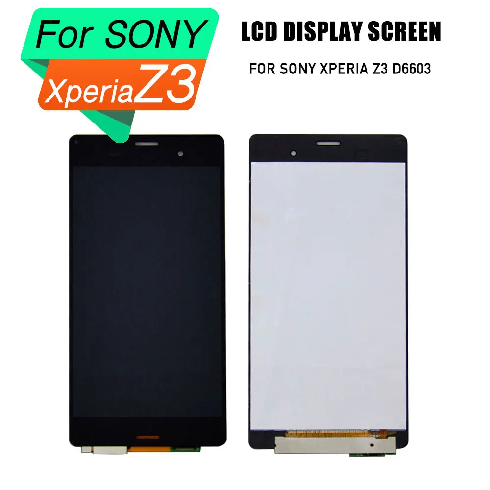 

replacement lcd for sony xperia display z3 lcd screen d6603 lcd for xperia z3 lcd touch screen z3 display D6603 D6643 D6653 D6