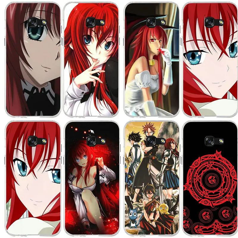 Аниме старшая школа Dxd Rias Gremory Силиконовые Мягкие телефонные чехлы для Samsung Galaxy J3 J4