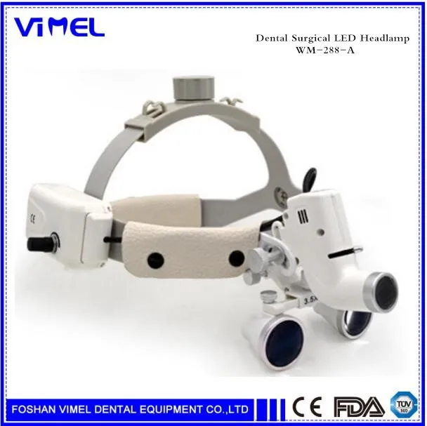 

3.5X Dental LED Surgery Headlight Loupe Headband ENT Specific Surgical Headlamp
