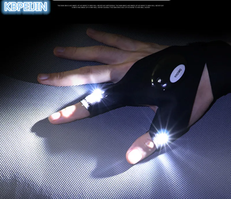 Fingerless Glove LED Flashlight Outdoor Survival Rescue Tool for Jeep wrangler grand cherokee compass renegade Accessories | Автомобили и