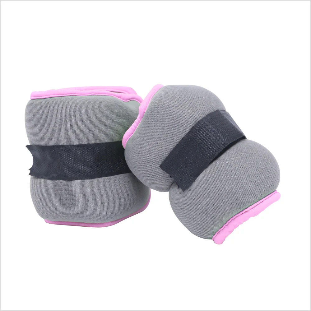 CAP Fitness Neoprene Adjustable Ankle/Wrist Weights For Training Exercise GYM Running Sand Bag , 2 LB Pair