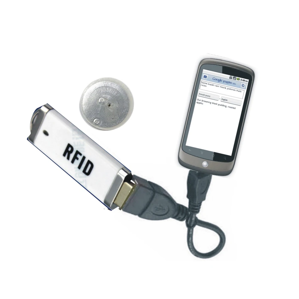 Бесплатная доставка USB порт ISO15693 13.56 мГц NFC RFID считыватель Ntag-203 RFID считыватель + ntag теги 10 шт