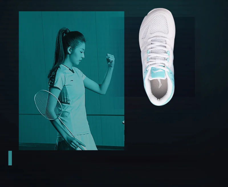 Li-Ning/женская спортивная обувь для бадминтона; износостойкая спортивная обувь с поддерживающей подкладкой; кроссовки; AYTN054 XYY122