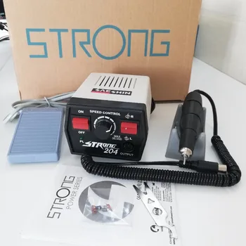 

Nail polishing Jewelry Tools Micromotor Strong 204 Korea micromotor, goldsmith tools engraver 102 handpiece Polishing art tools