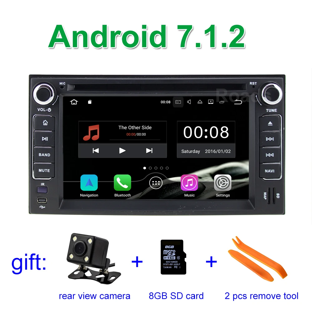 Android 7.1.2 Car DVD Player Radio for KIA SORENTO SPORTAGE SPECTRA SEDONA STAR CARNIVAL CERATO