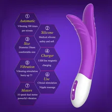 Silicone G spot Stimulate Vibrators Dildo Nipple Clip Masturbate Vibrator Adults Sex Toys For Women Men